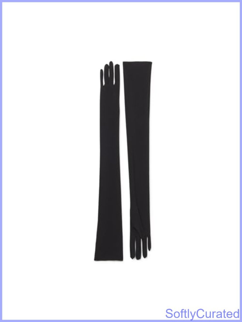 Long Gloves 95% Polyester 5% Spandex Above Elbow Length
